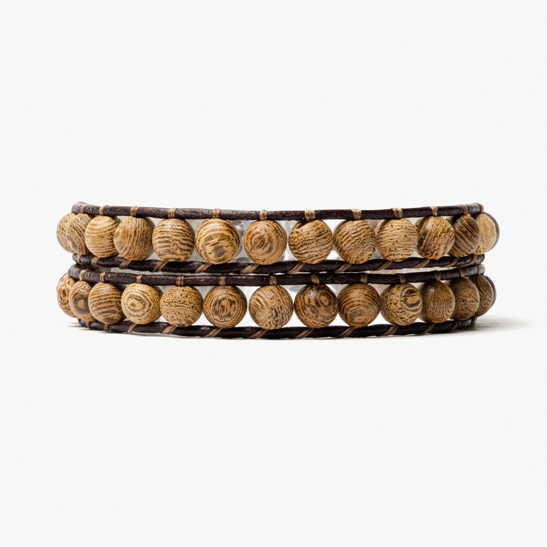 Wooden Beads Wrap Bracelet