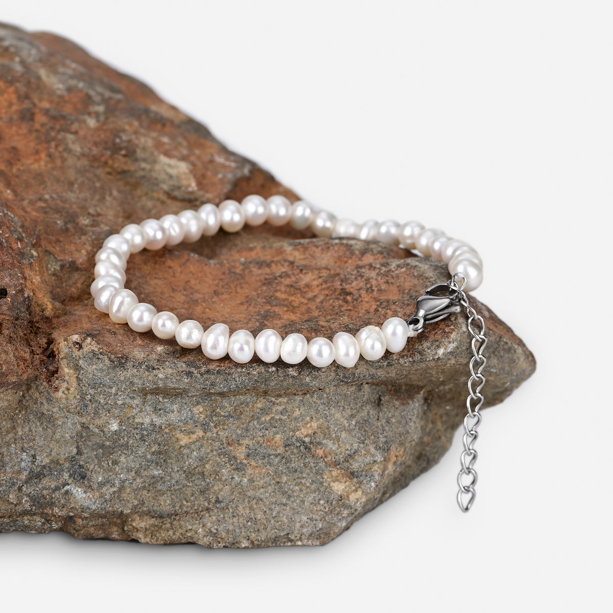 White Pearl Bracelet