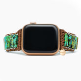 African Turquoise Apple Watch Strap