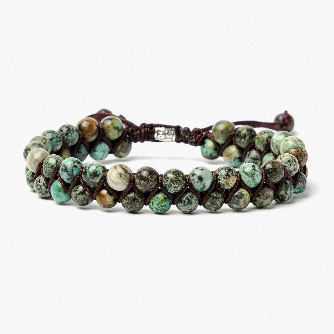 African Turquoise Bracelet