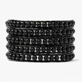 Lava Stone Wrap Bracelet