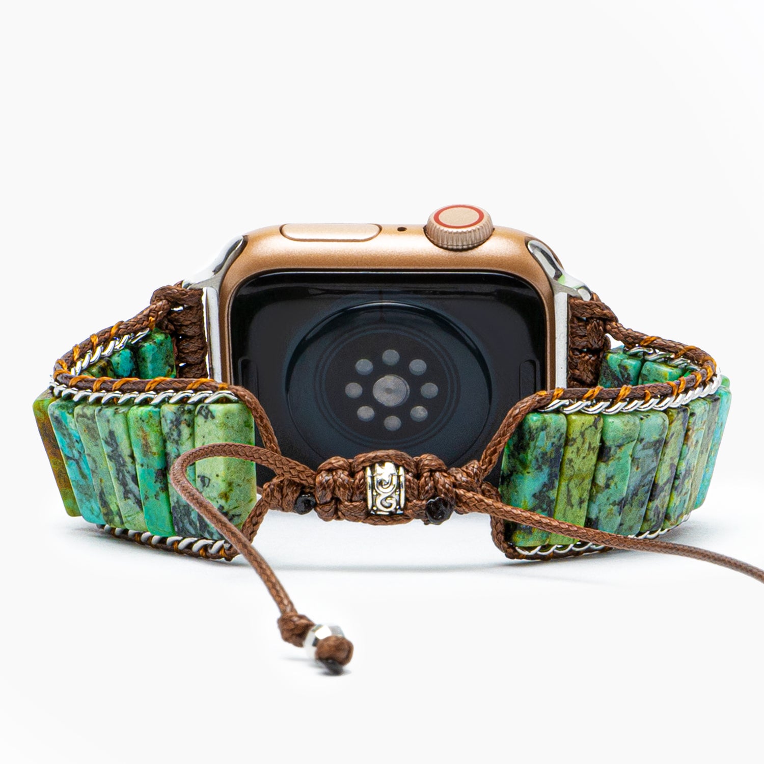 African Turquoise Apple Watch Strap