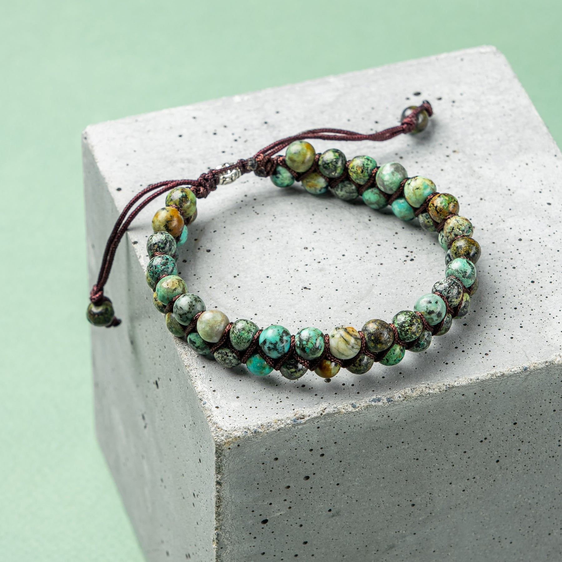 African Turquoise Bracelet