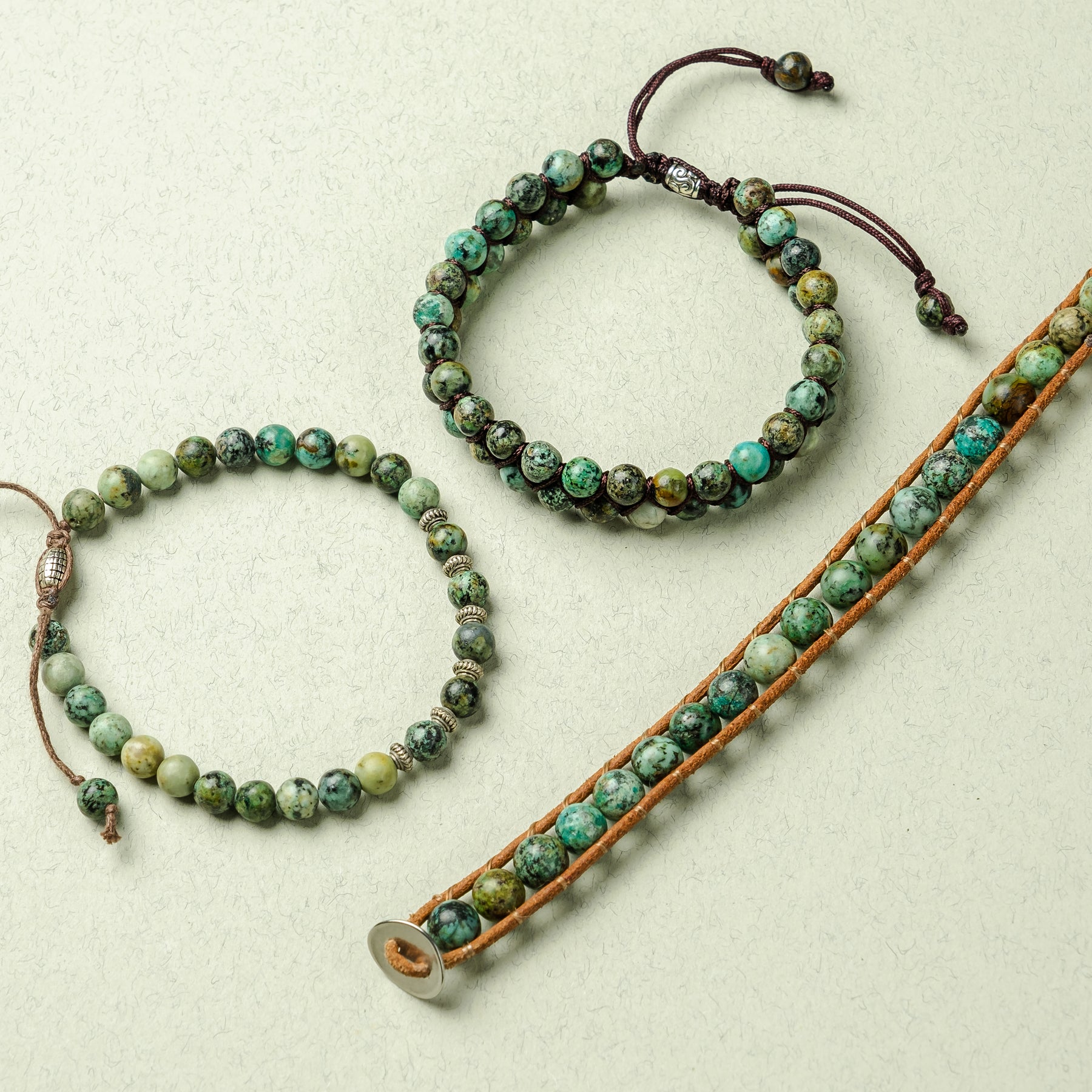 African Turquoise Bracelet